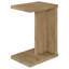 Table de bout Owea, rectangulaire, en bois de manguier brun, 16 po Owea