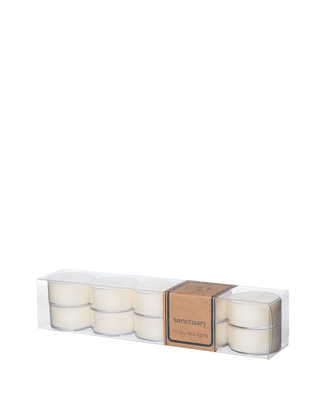 Sanctuary Scented Tealight Candle with Plastic Holder