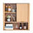 Bathroom Wall Cabinet Over Toilet Medicine Cabinet with Door and Shelves