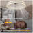 Ceiling Fan With Lights Dimmable LED