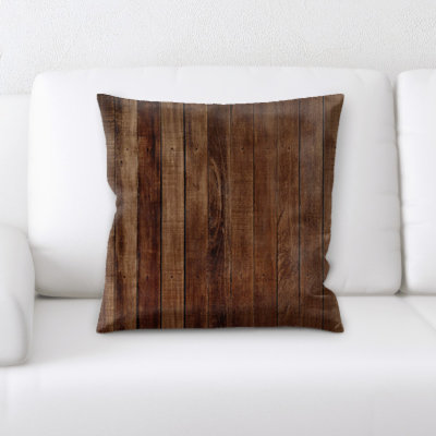 Microsuede Reversible Throw Pillow