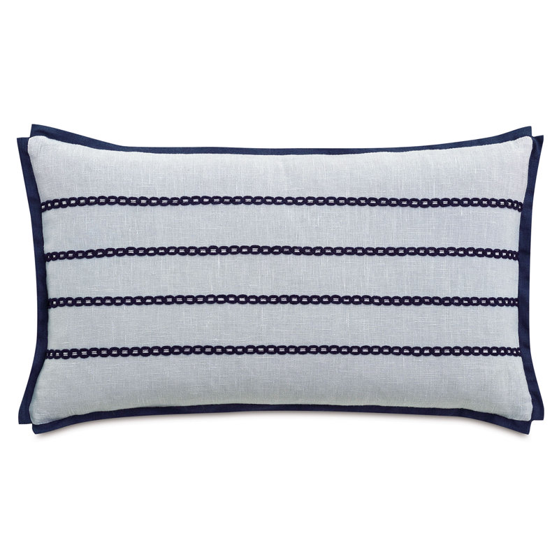 Beatrice Linen Lumbar Pillow Cover & Insert