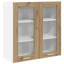 Vidaxl Hanging Cabinet With Storage Riga Grey Sonoma 60 X 31 X 80 Cm-121217424-121217412
