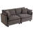 78" Wide Comfy Cloud Couch Sectional Loveseat Sofa-444572660