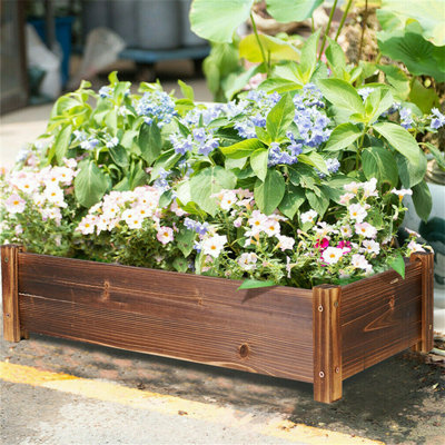 Norene Wood Planter Box