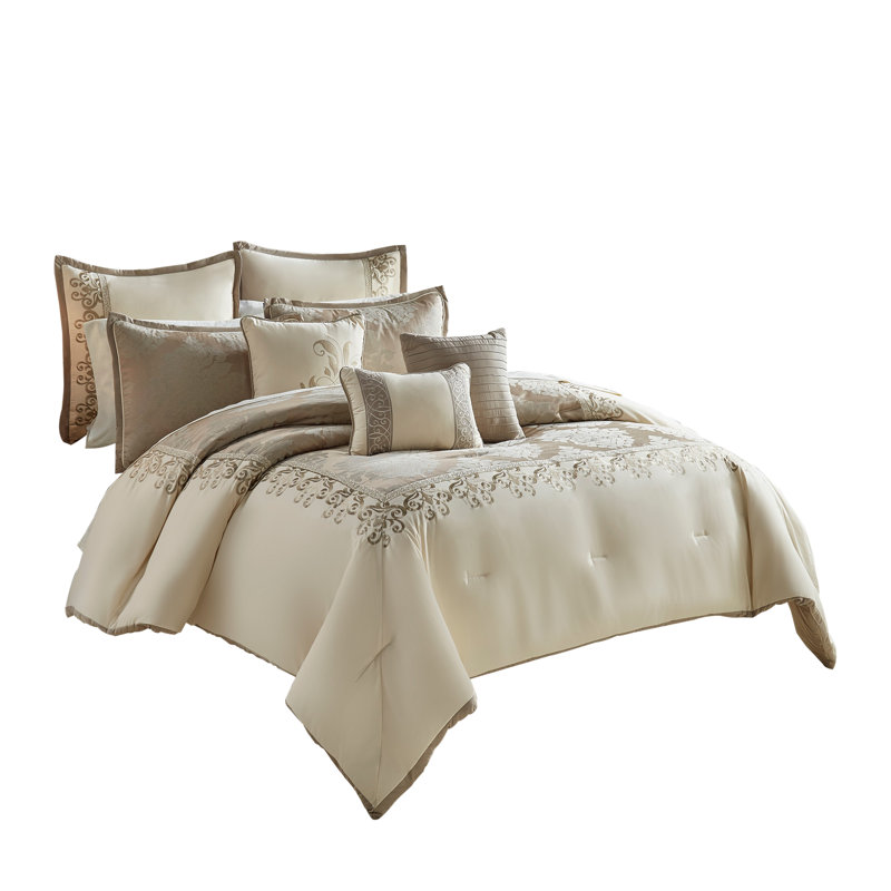  Comforter Set, Queen Comforter + 8 Additional Pieces