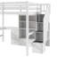 Lit mezzanine double avec bureau en L et escalier de rangement-2008691832-2008691839