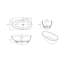 Baignoire autoportante à surface solide