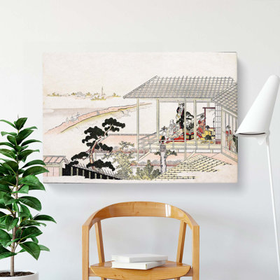 Party by Kitagawa Utamaro - Wrapped Canvas Art - Wrapped Canvas