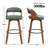 Artnagullian Swivel Vegan Leather Counter And Bar Stools (Set Of 3)-854137834-854137846