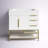 Glasgow 35.5 " W Freestanding Standard Single Vanity Bathroom Vanity With Acrylic Top-1152167219-1139677042