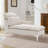 55" Upholstered One Arm Chaise Lounge Chair with Adjustable Headrests And Lumbar Pillow-1006359852