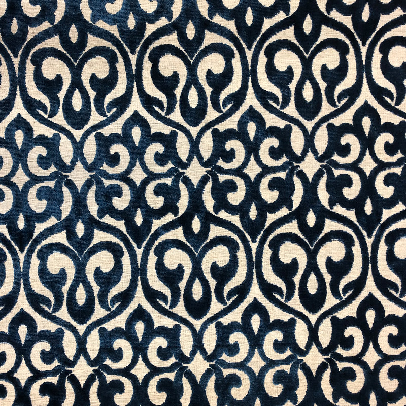 Cut Velvet | Georgia Fabric_GEORGIA, Royal