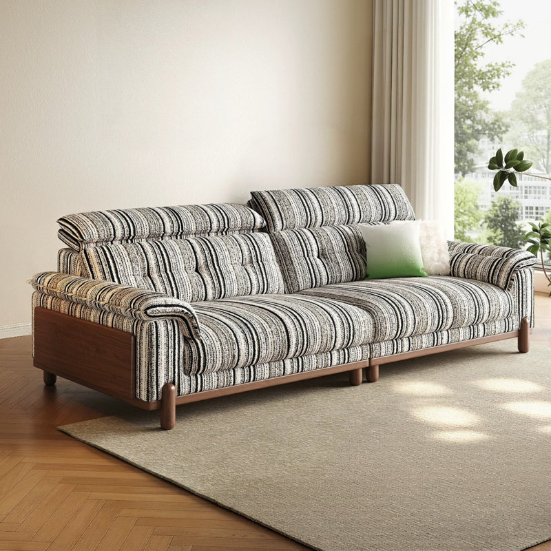Creative Stripes Sofa, 110.24" W
