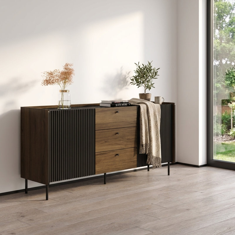 59.1" Sideboard with Matte Finish