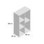 Kaidence 5-Cube Reversible Open Shelf Bookcase-25855167