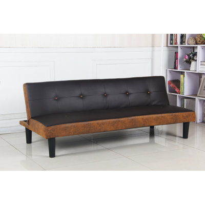 Gremillion Twin 70'' Upholstered Convertible Sofa