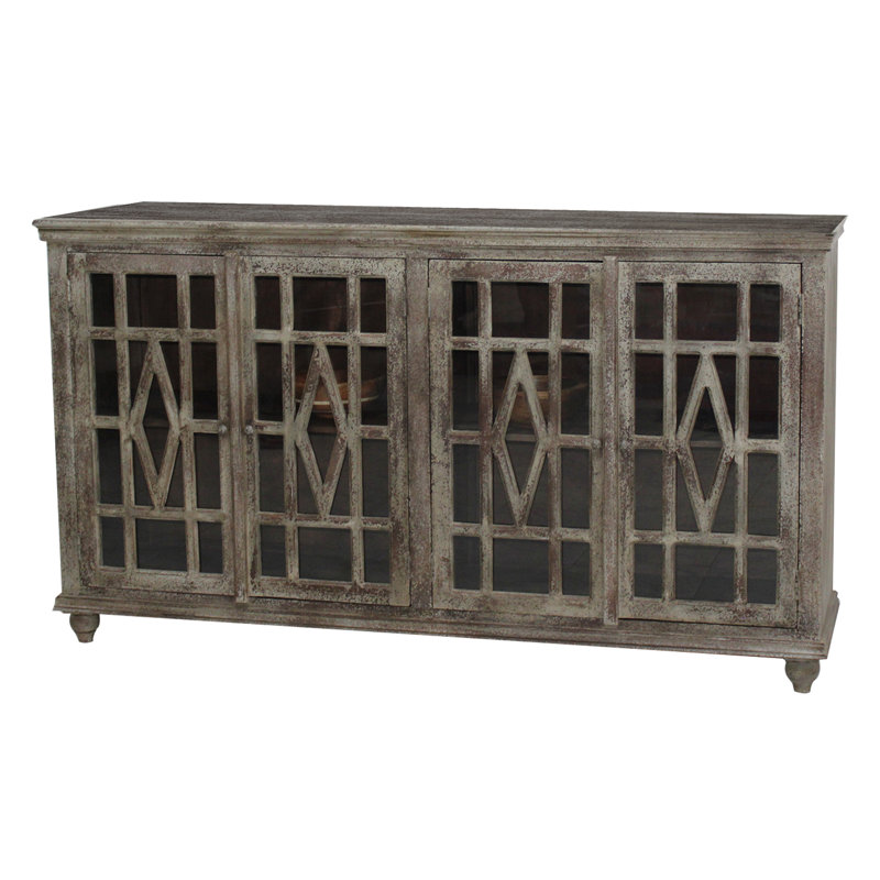 Buffet en bois de manguier de 74 po de largeur Pedroza