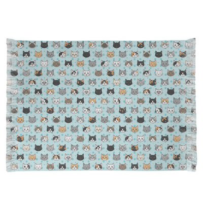Tapis bleu zone kitty Mcguigan