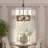 Aziz 3 - Light Candle Style Drum Chandelier