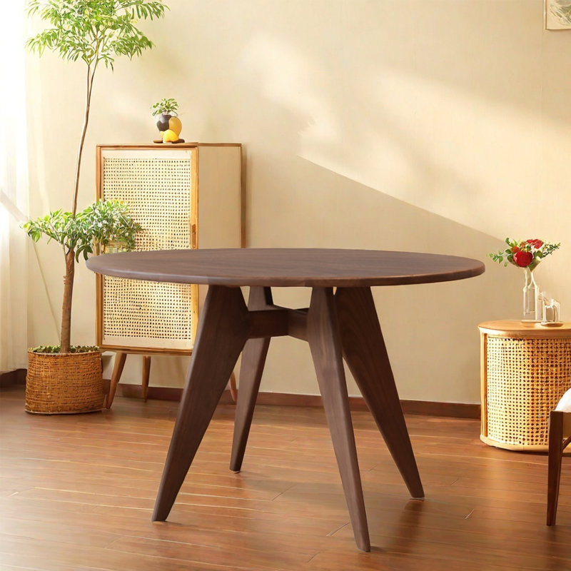 Table de salle à manger Cherry, H 29,53 po x L 47,24 po x l 47,24 po