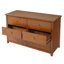 Commode en bois massif à 6 tiroirs l 52 po-1485562128