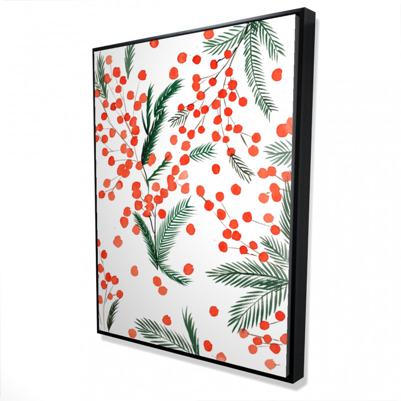 «Mistletoe Leaf», reproduction sur toile