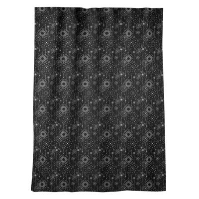 Avicia Sateen Room Darkening Curtain Single Panel