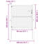 Ankrum 105 cm W Gate Fencing-1248495094