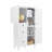 Multi-Functional Storage Cabinet with Adjustable Shelves