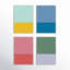 Color Studies by Romina Gadler - 4 Piece Single Structure Frame Print Wall Art Set-1324160596-1324160603