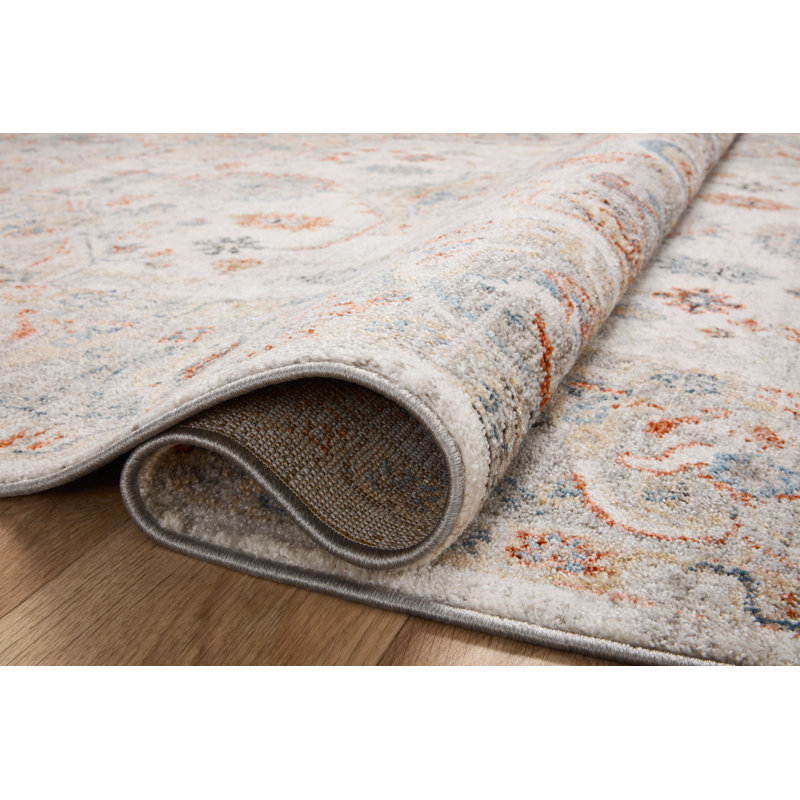 Krier Oriental Indoor Rug, Round 5'3"