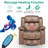 Upholstered Reclining Heated Massage Chair-1826640973