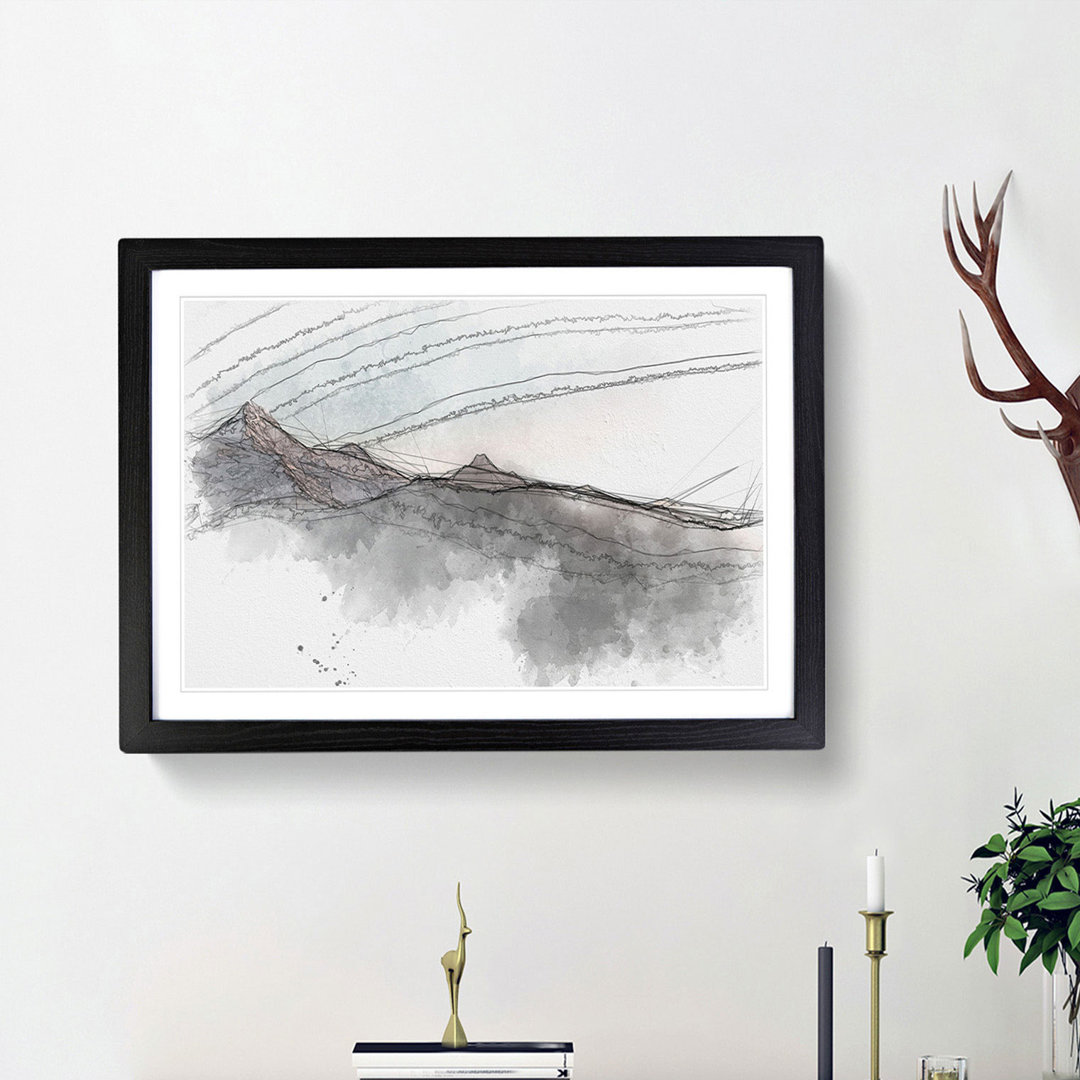 Annapurna Circuit Trek in Nepal - Framed Print