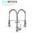 Kitchen Faucet With Pull Down , Brushed Nickel, Single Handle Lever, 360 Rotatable Filter Nickel Finish, Tap For Sink