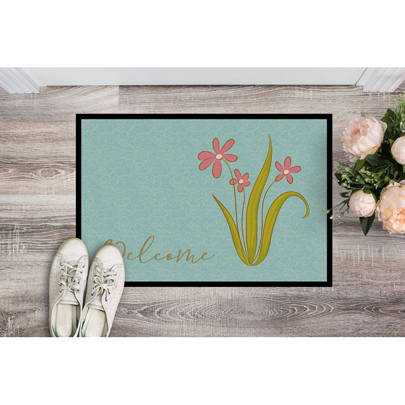 Non-Slip Outdoor Doormat, Rectangle 18" x 27"
