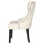 Chaise d'appoint de salle à manger rembourrée Crisha-289837357-289837359