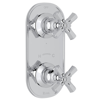 San Giovanni 1/2" Thermostatic Trim with Diverter