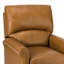 Fauteuil inclinable manuel en cuir véritable 33,07 po Purcello (ensemble de 2)-73017924