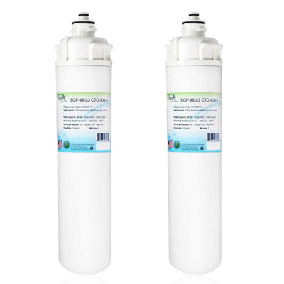 Swift Green Filters SGF-96-23 CTO-ION-S Compatible Commercial Water Filter for EV9607-10 -2 pack.