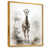 Gold Floater Framed