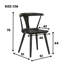 Ensemble de 2 chaises en bois massif-219612289