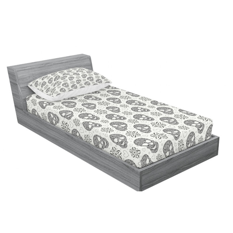 Microfiber Sheet Set, Twin Sheet Set + Fitted Sheet + 1 Pillowcase