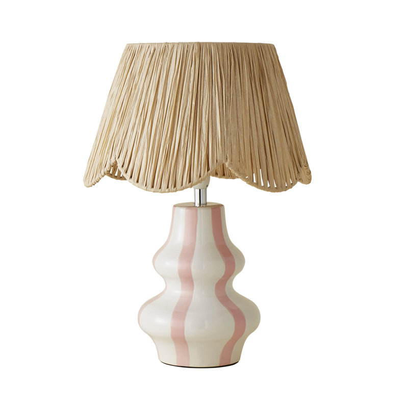 Perrie Ceramic Table Lamp, Yes