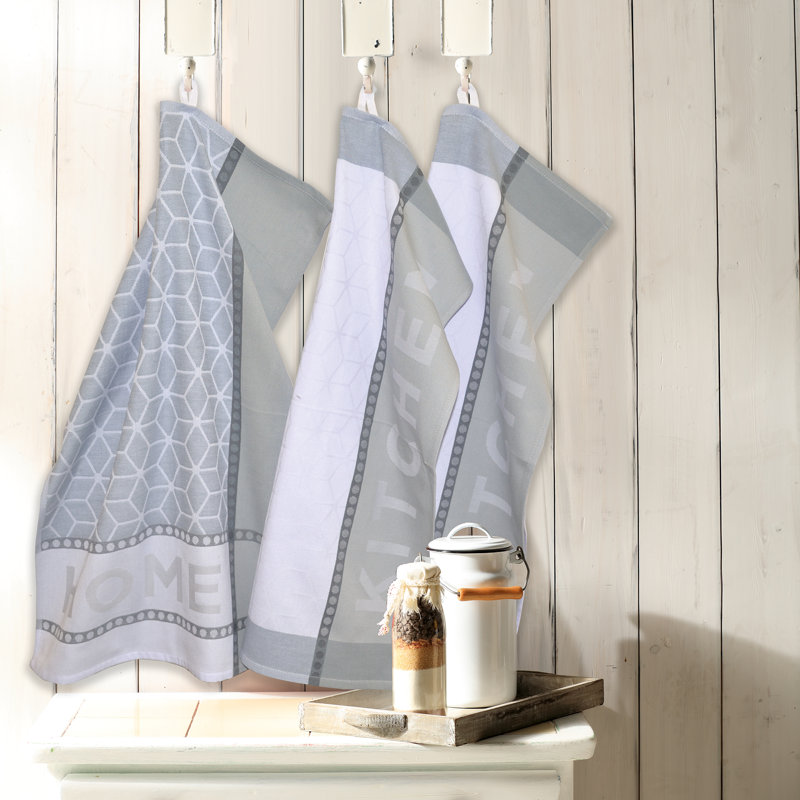 Cotton Jacquard Tea Towel Set Kitchen Towel
