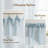Crinkle Rod Pocket Sheer Curtain Pair-110479043-110479047
