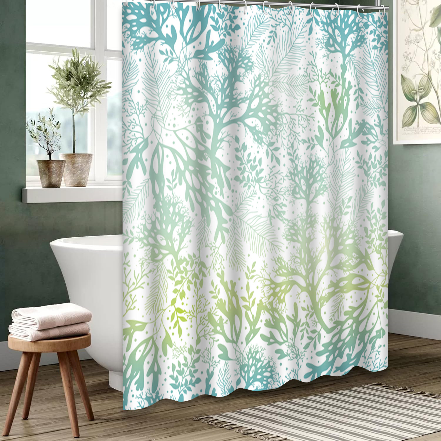 Marine Grace Shower Curtain NCU0NTV861