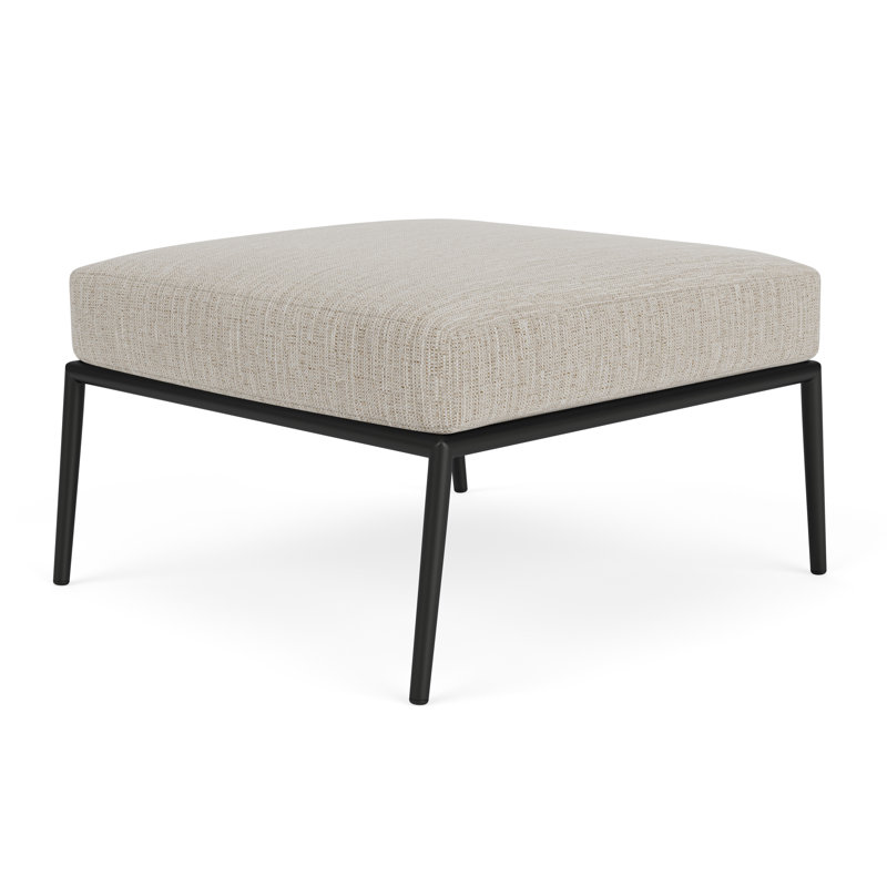 Escape Outdoor Ottoman, Friendly Flax