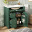 Ensemble de meuble-lavabo simple 30 po avec plateau en céramique Josephine-664182599