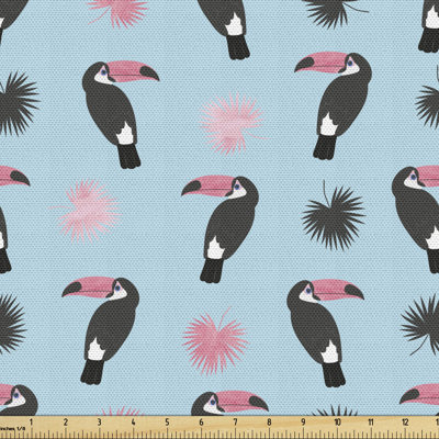 Pangle Tropical Toucan Birds Fabric